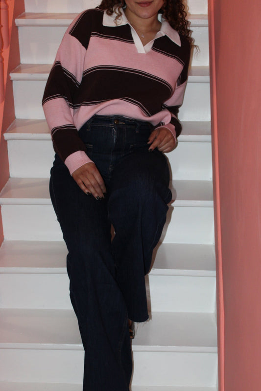 Pull Dona (Brown/Pink)