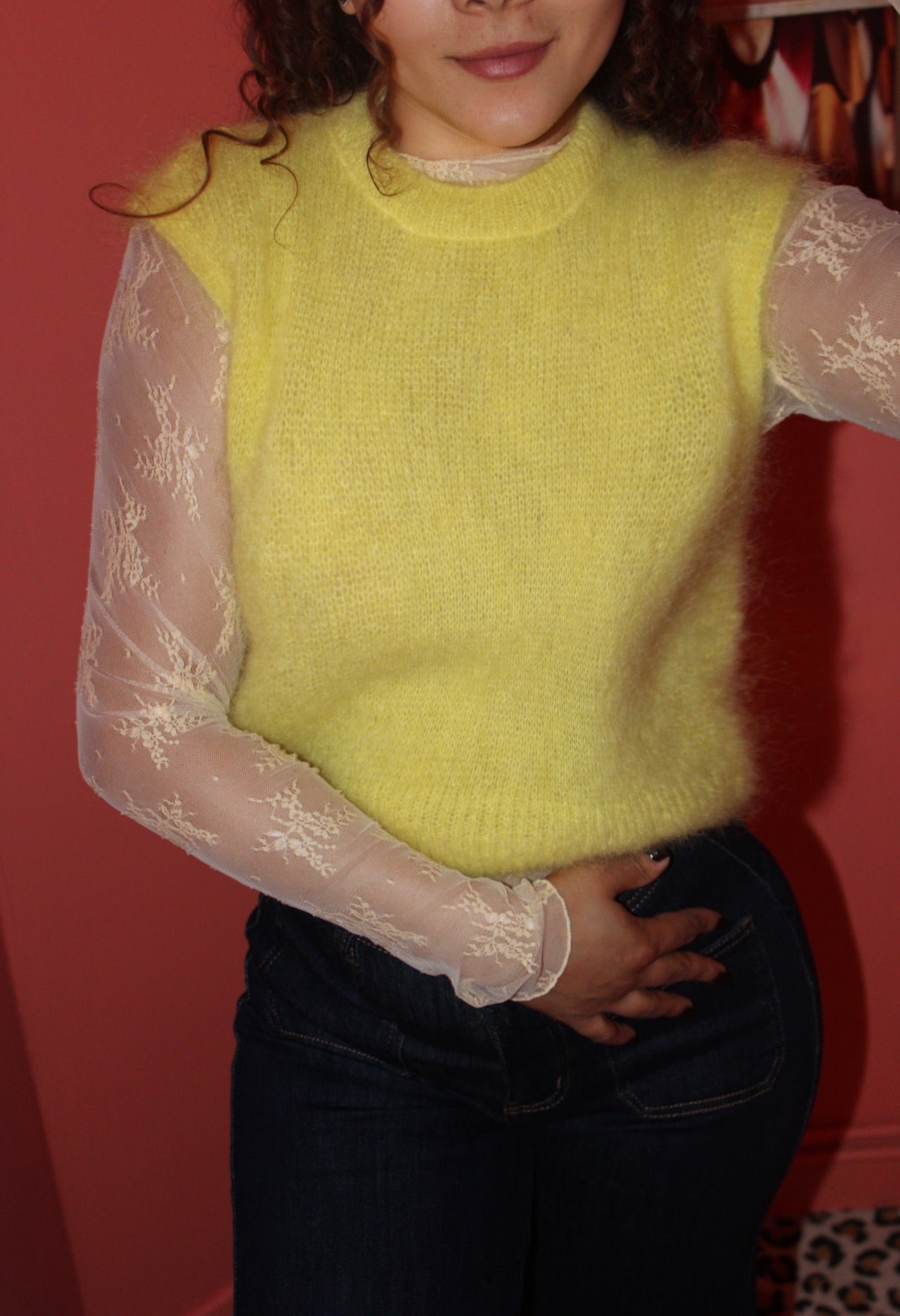 Top Mohair ( Yellow)